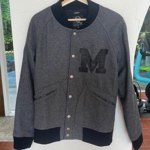 Authentic McQ by Alexander McQueen stadium jacket